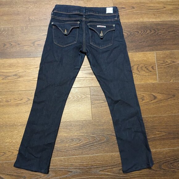 Hudson beth baby boot cut jeans low rise size 26 flap pockets - Picture 3 of 8